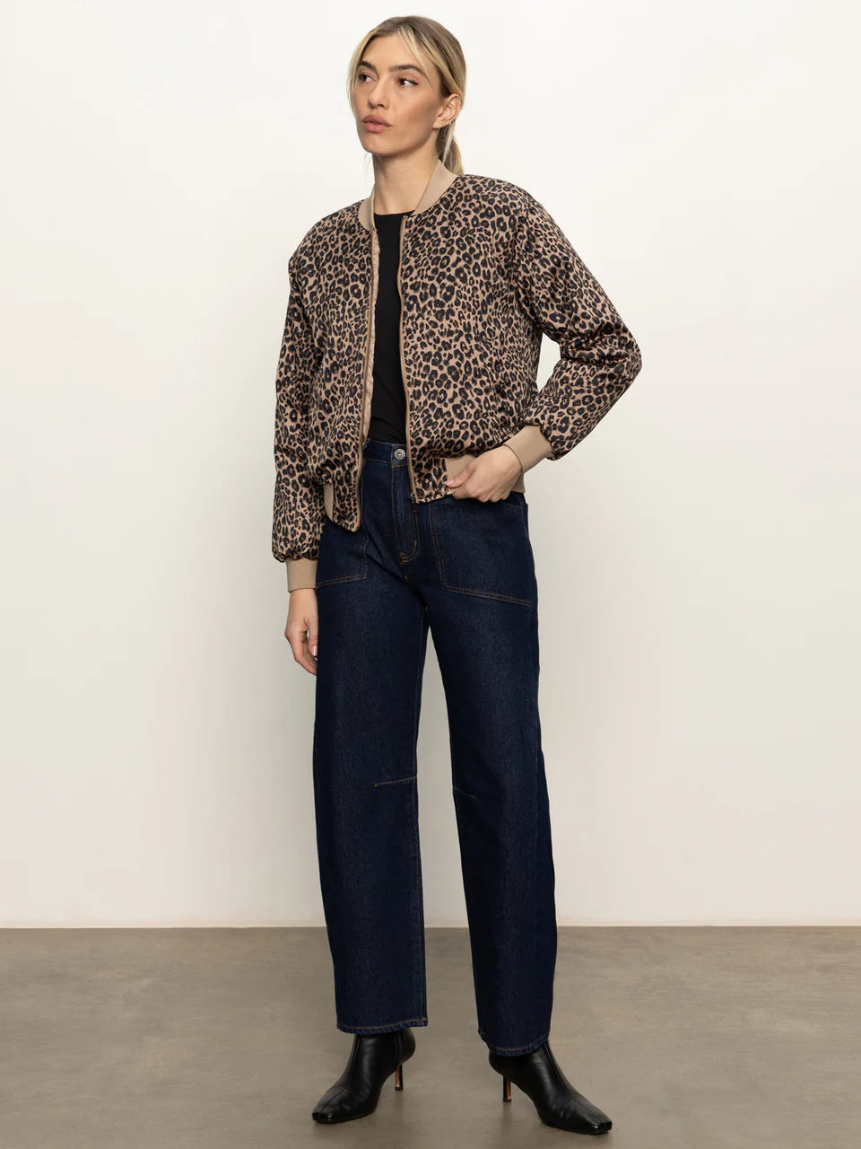 Monroe Sateen Bomber Jacker Sanctuary