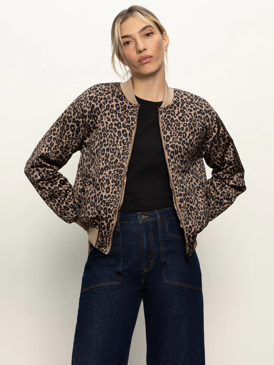 Monroe Sateen Bomber Jacker Sanctuary