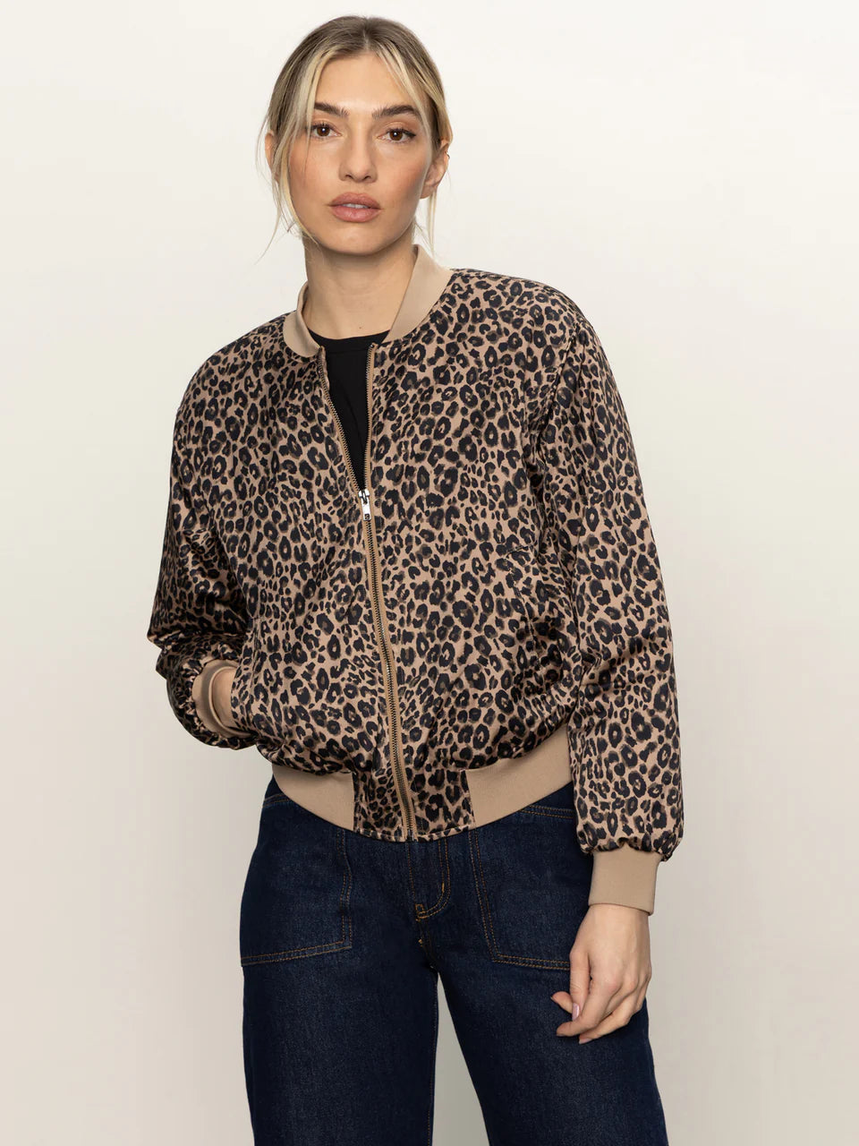 Monroe Sateen Bomber Jacker Sanctuary
