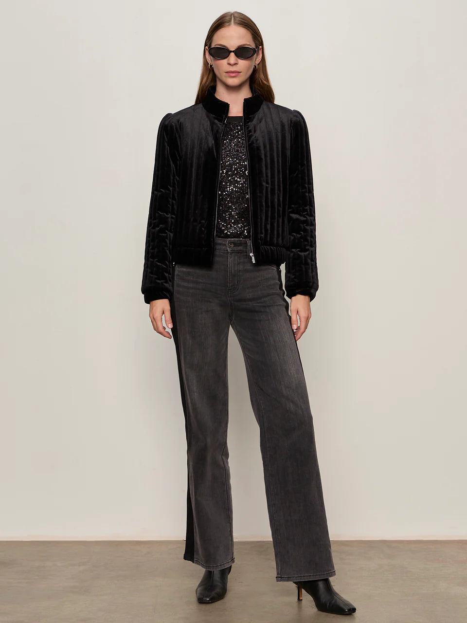 Quilted Velvet Jacket Sanctuary