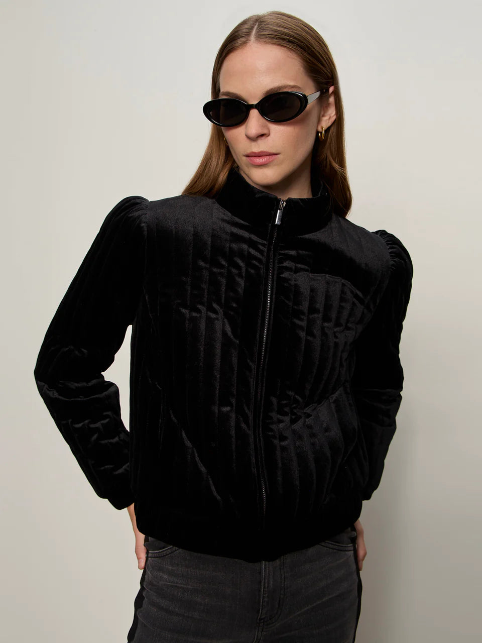Quilted Velvet Jacket Sanctuary