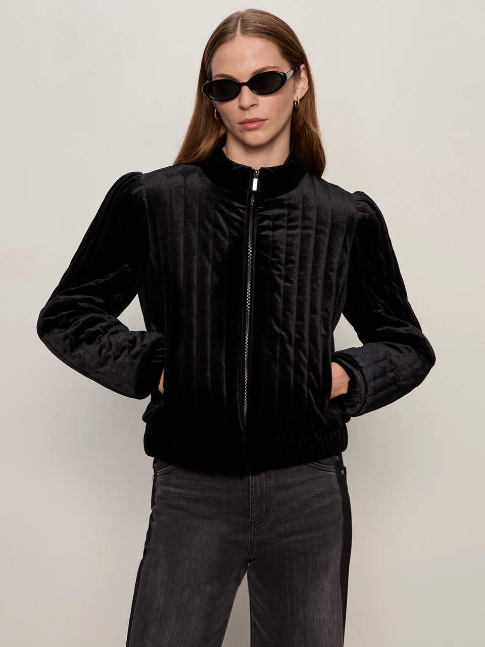 Quilted Velvet Jacket Sanctuary