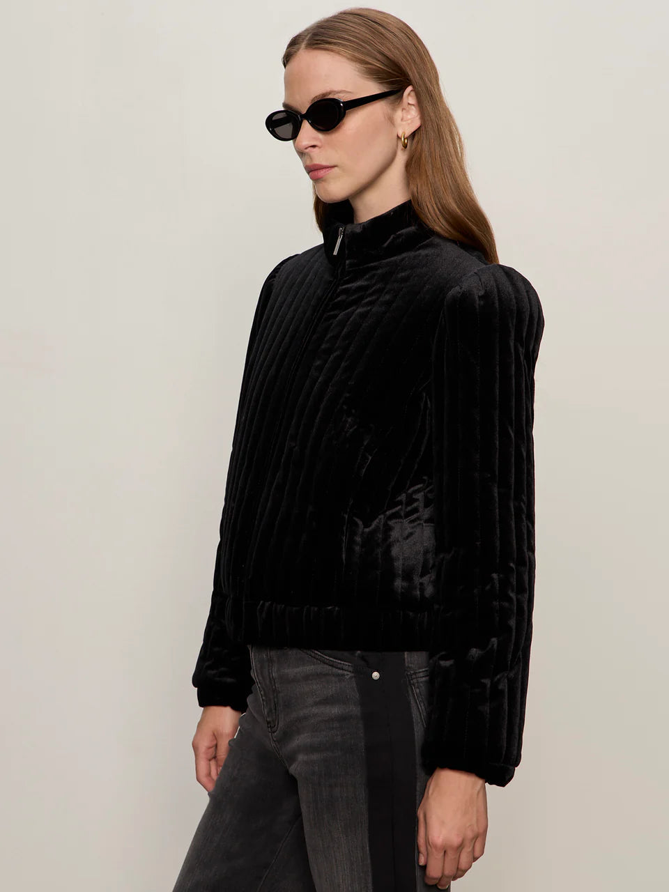Quilted Velvet Jacket Sanctuary