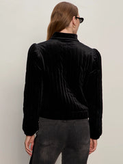 Quilted Velvet Jacket Sanctuary