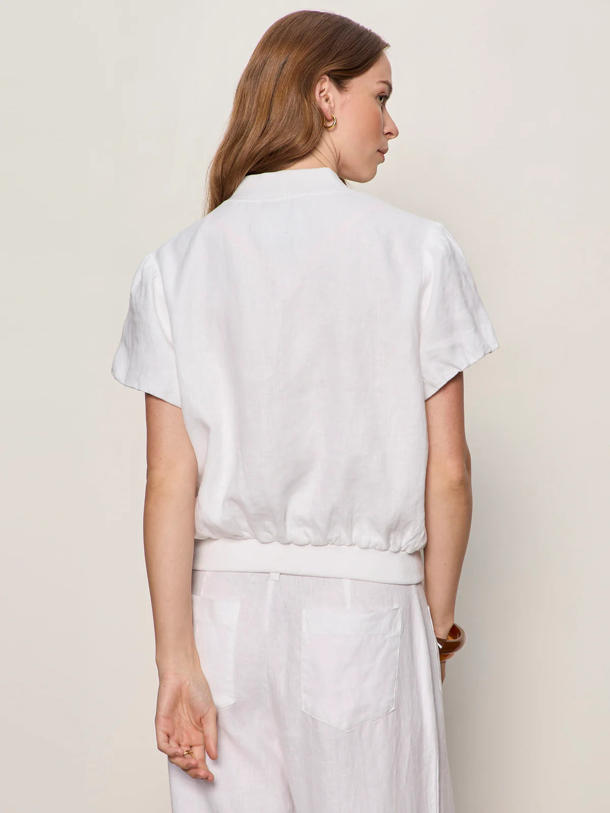 Everly Linen Bomber Sanctuary