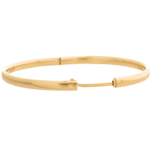 Cherish Gold Bangle Bracelet - Small | enewton