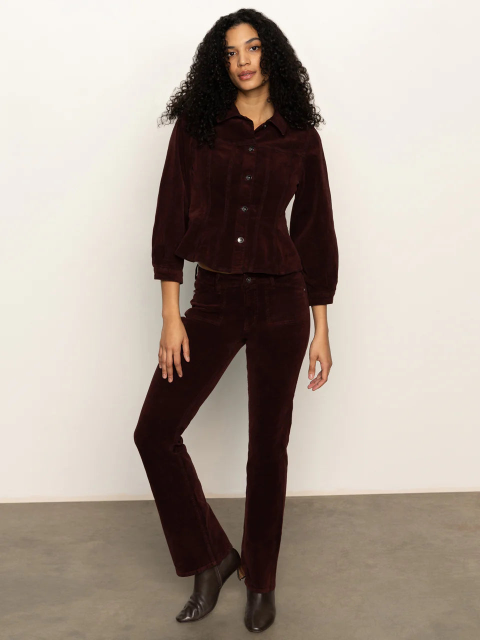 Velveteen Brook Bootcut Pants Sanctuary
