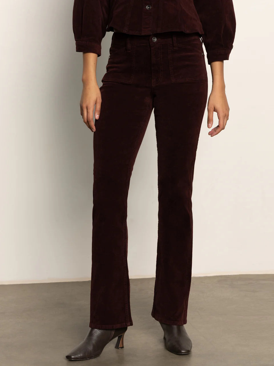 Velveteen Brook Bootcut Pants Sanctuary