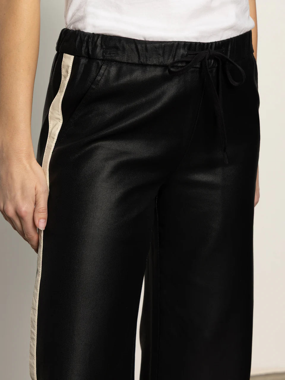 Coated Twill Track Pants Sanctuary