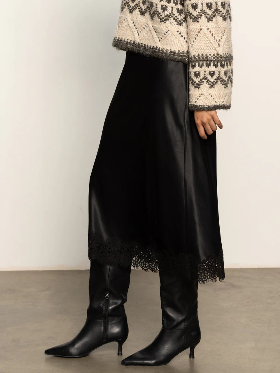 Slip Skirt with Lace Sanctuary