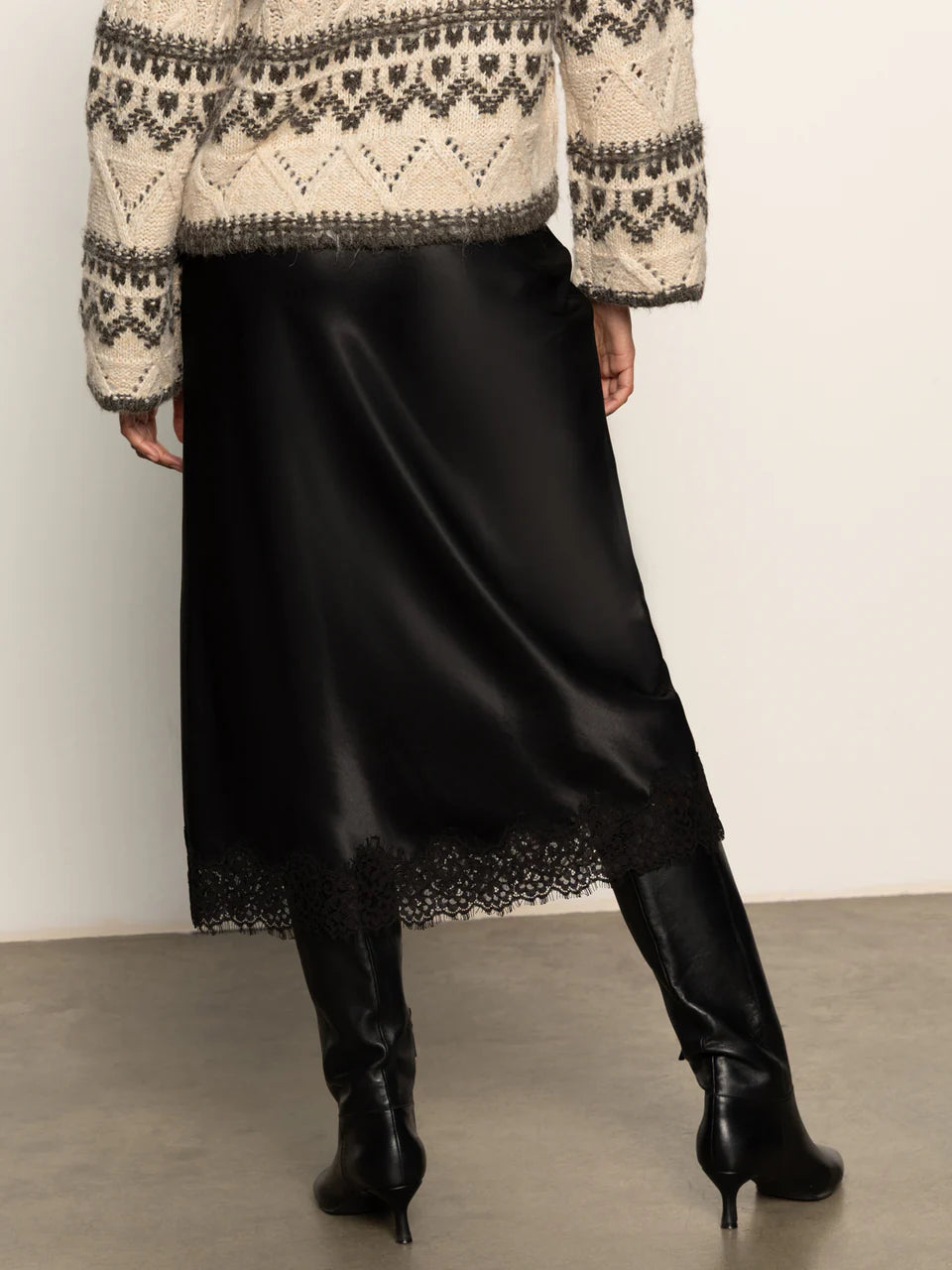 Slip Skirt with Lace Sanctuary