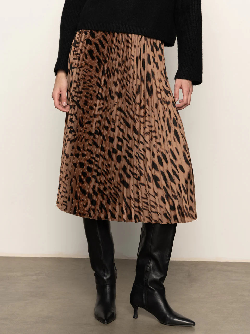Nostalgia Pleated Midi Skirt Sanctuary
