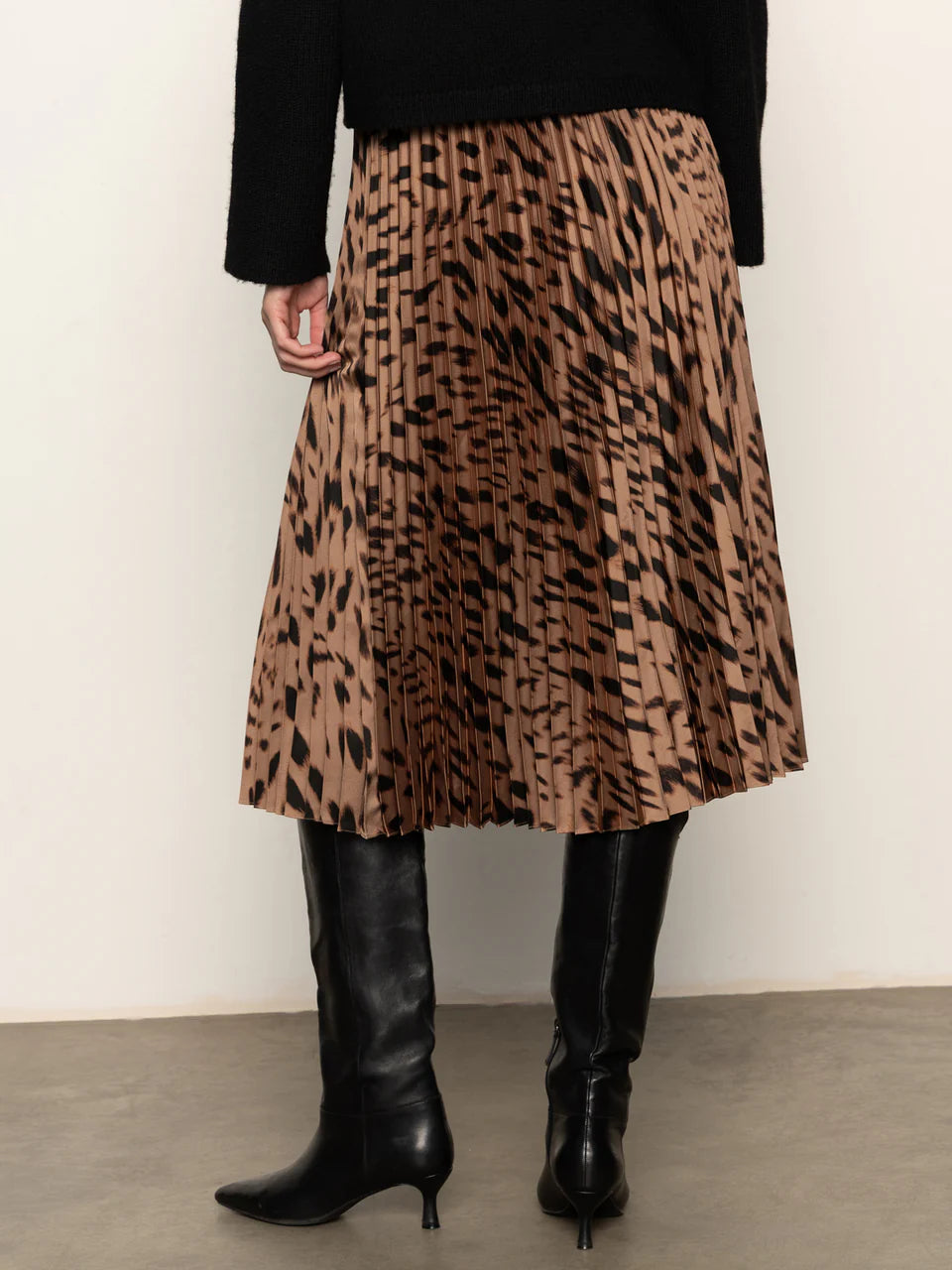 Nostalgia Pleated Midi Skirt Sanctuary