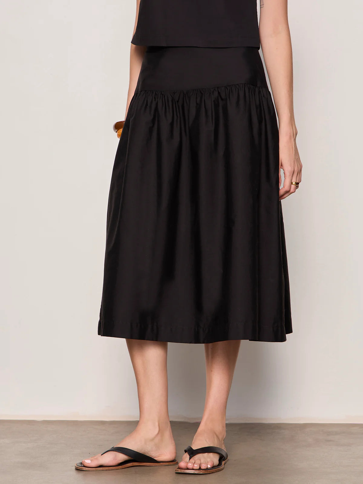 Matter of Time Poplin Skirt Sanctuary