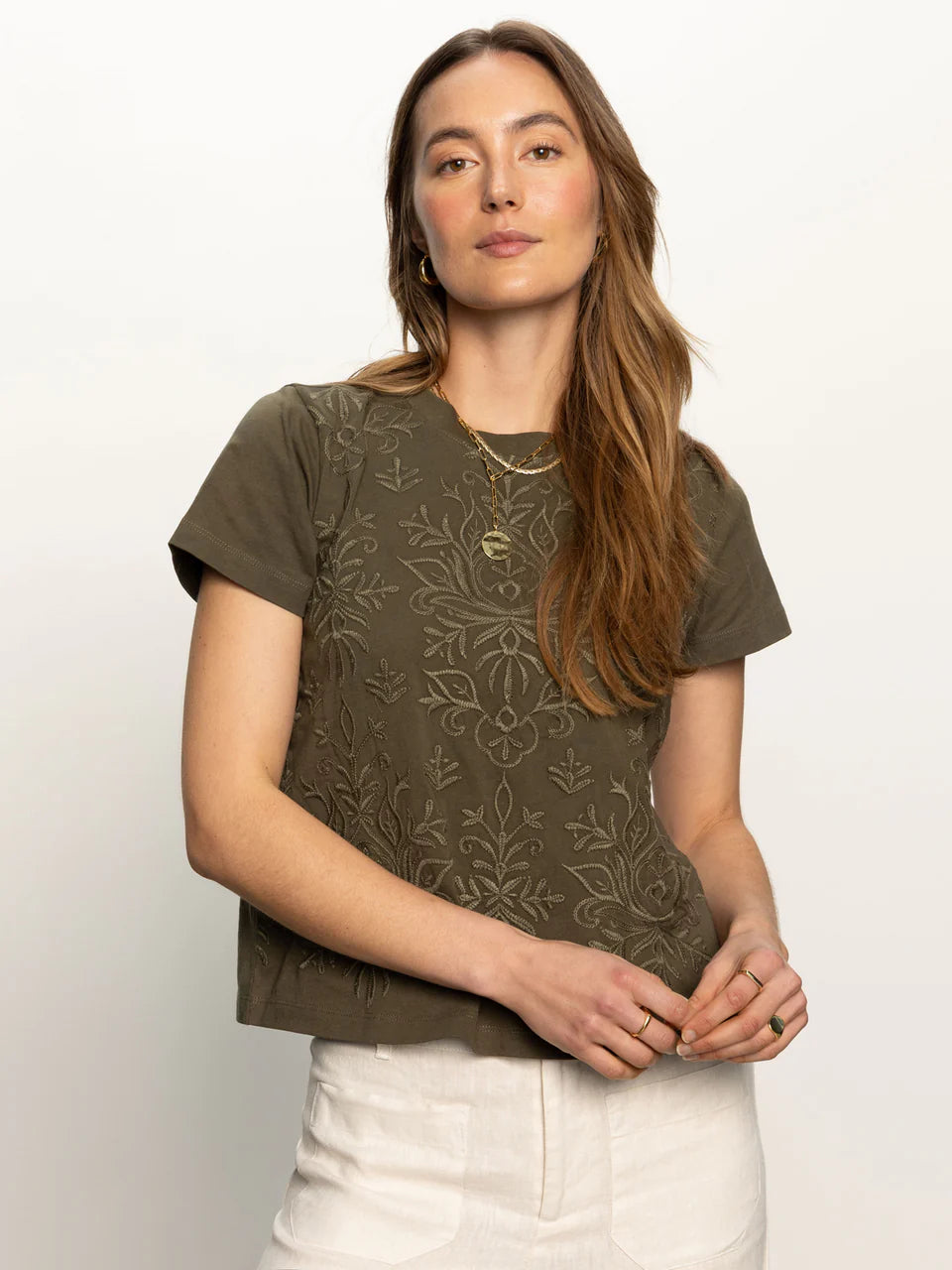 Embroidered Perfect Tee