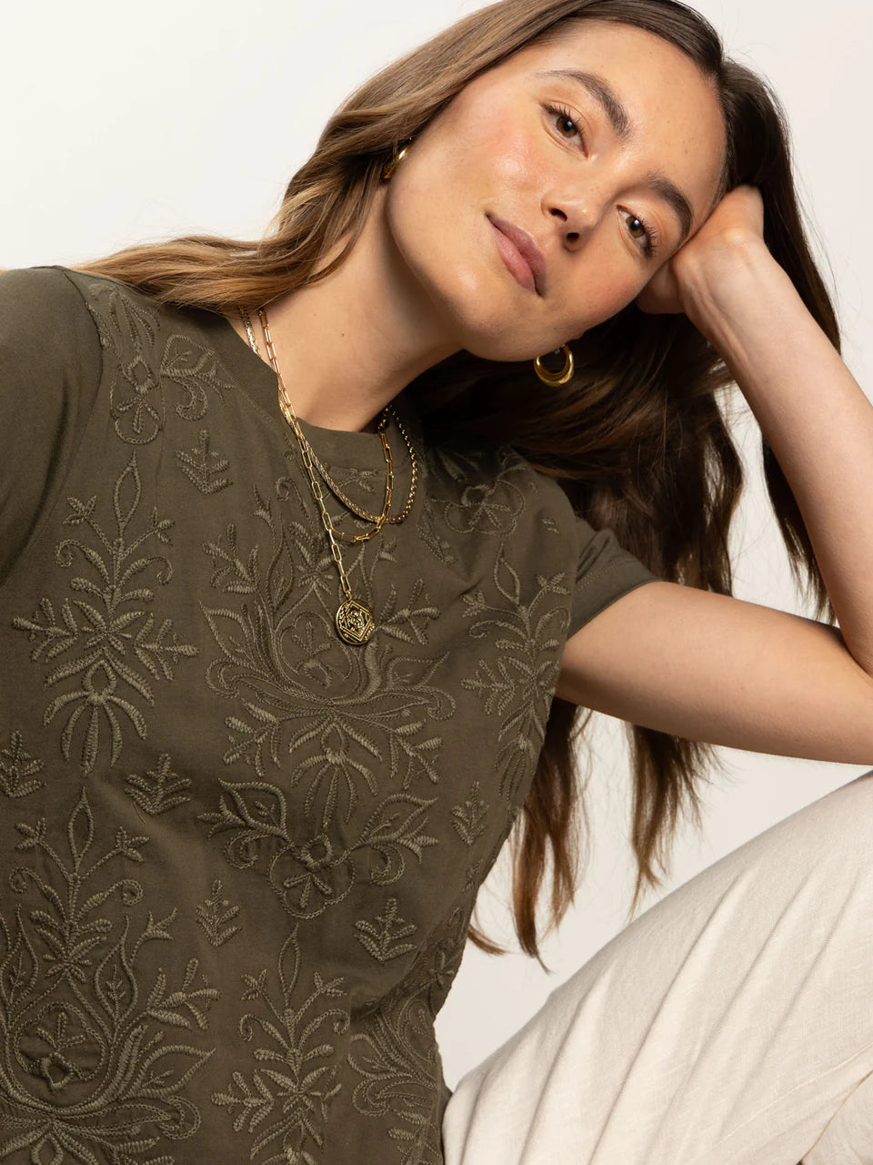 Embroidered Perfect Tee