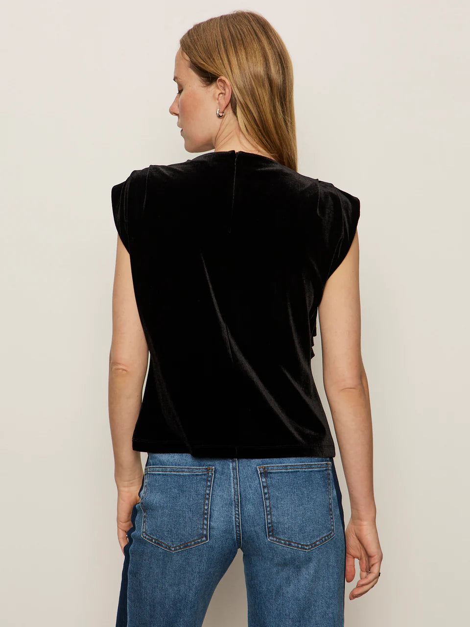 Pleated Sleeveless Top Sanctuary