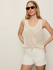 Mesh Stitch Shell Sweater Sanctuary