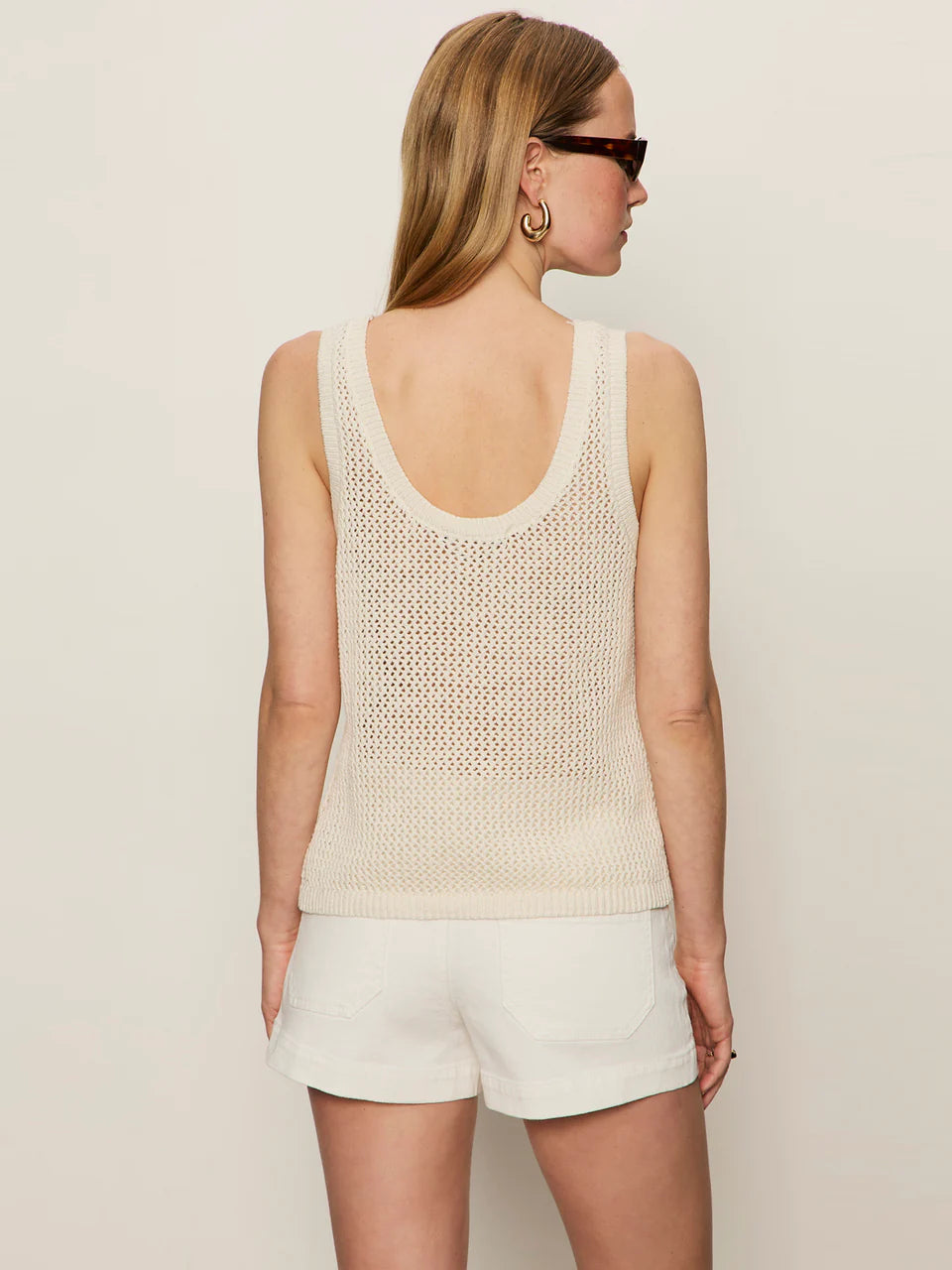 Mesh Stitch Shell Sweater Sanctuary