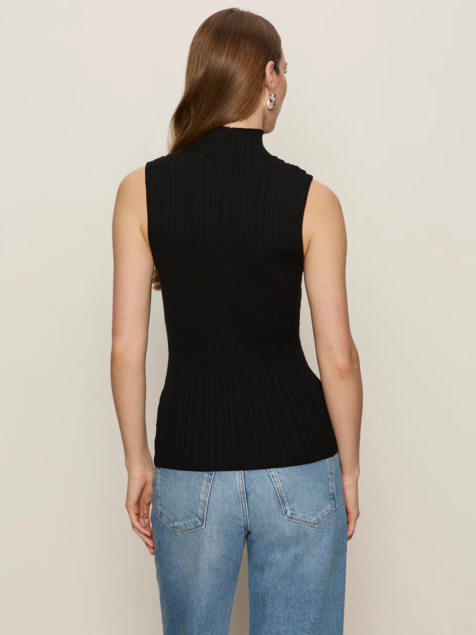 Ribbed Funnel Neck Top Sanctuary