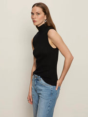 Ribbed Funnel Neck Top Sanctuary