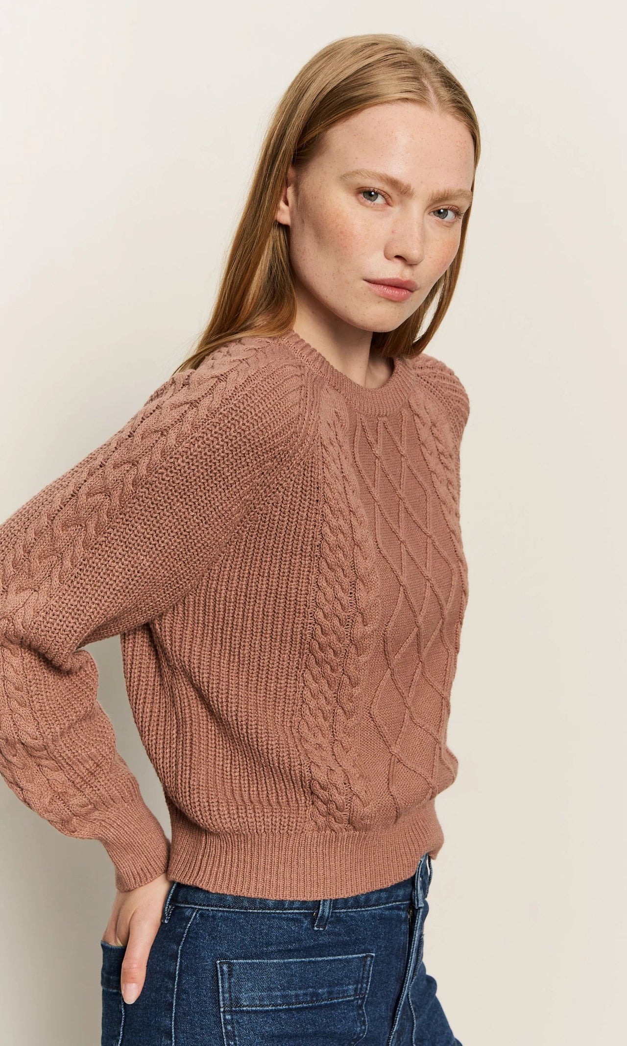 Nomad Cable Popover Sweater Sanctuary