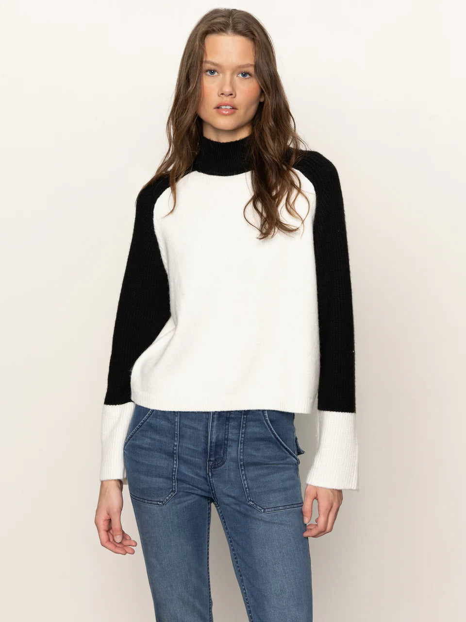 Downtown Mock Neck Sweater Sanctuary