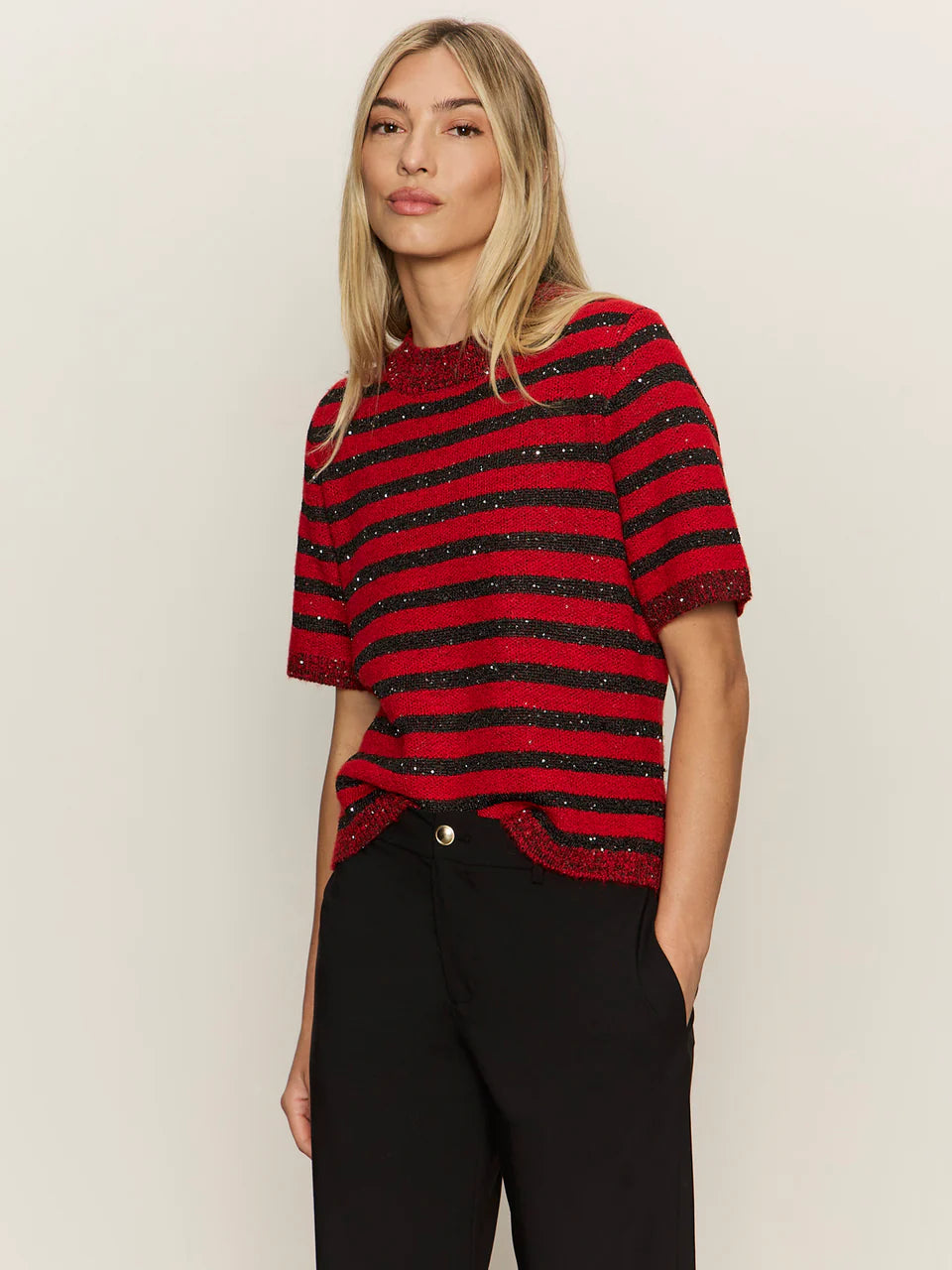 Short Sleeve Sweater Tee Sanctuary