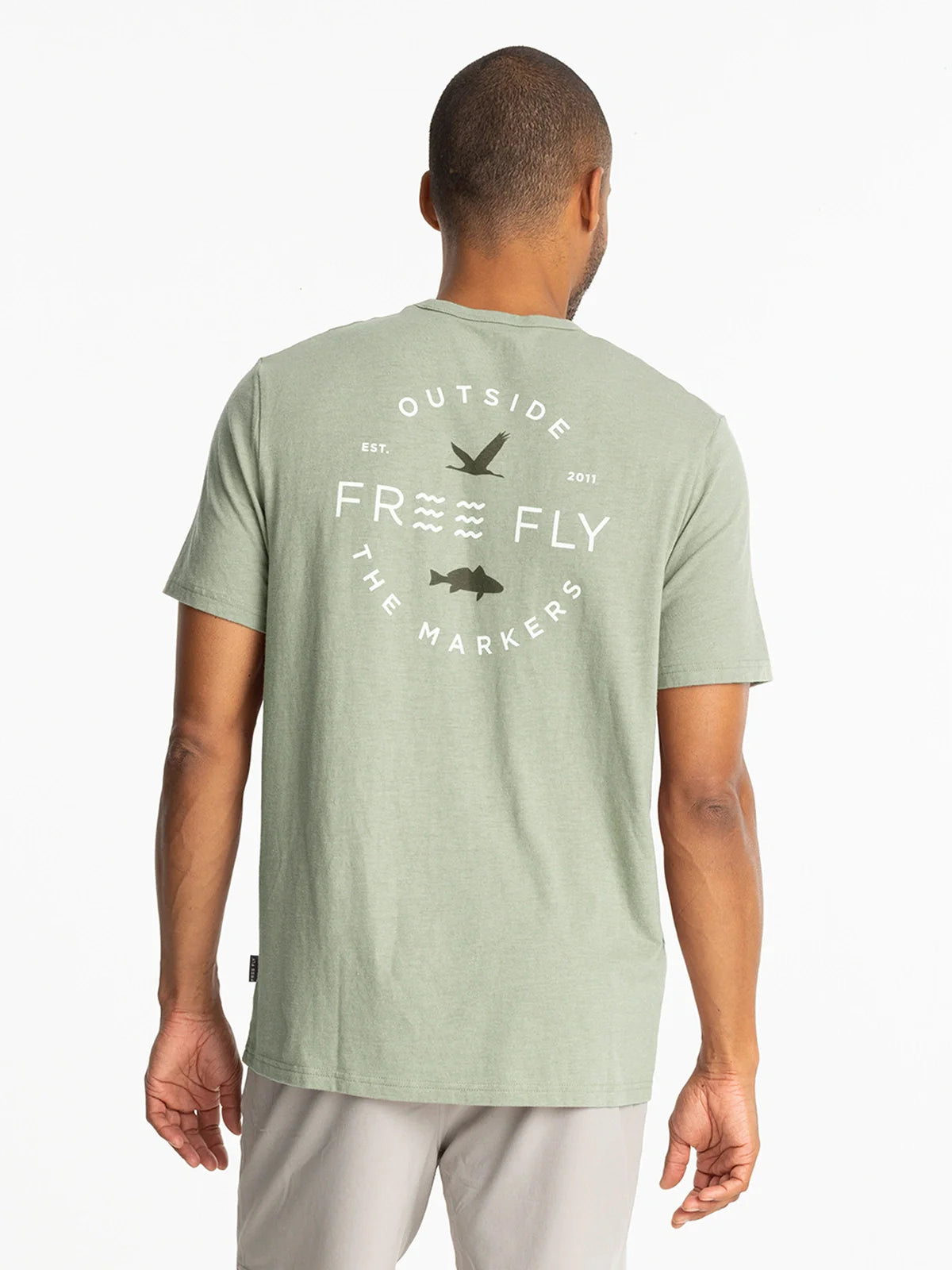 Men's Channel Markers Pocket Tee | Free Fly