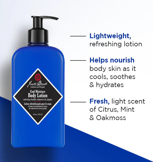 Cool Moisture Body Lotion 16oz Jack Black