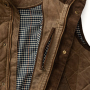 Waxed Duck Canvas Quilted Vest | Duck Head Duck Head