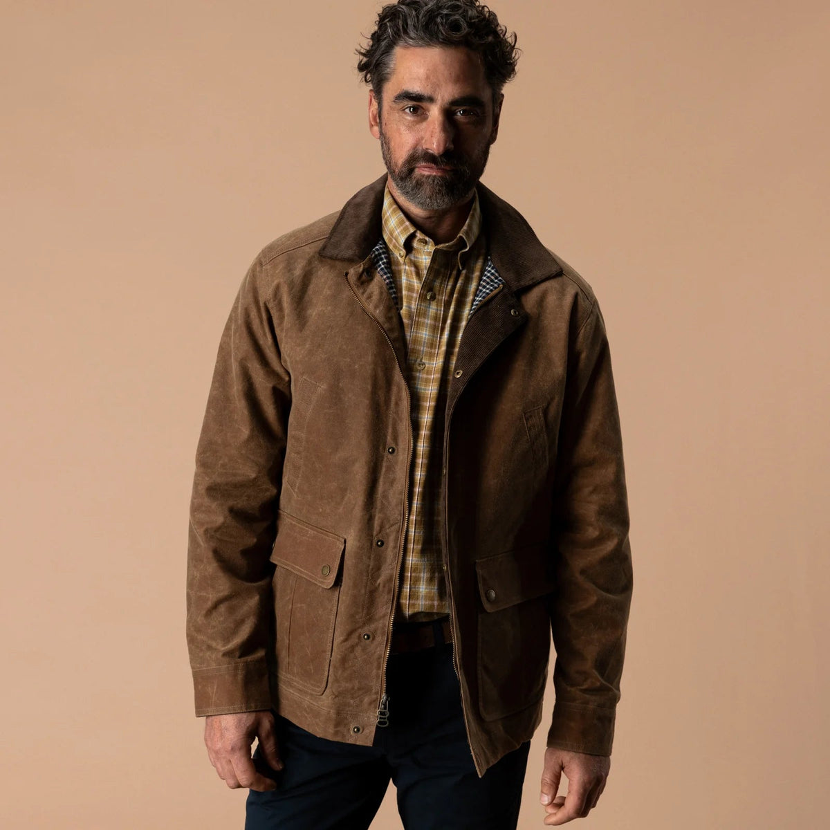 Waxed Duck Canvas Jacket | Duck Head Duck Head