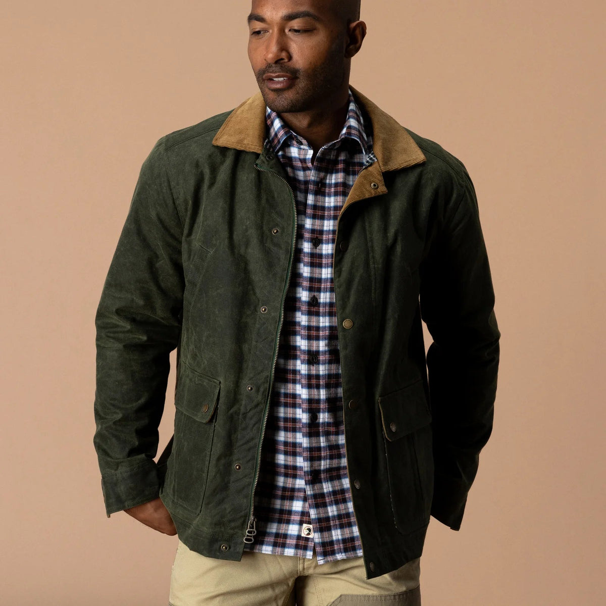 Waxed Duck Canvas Jacket | Duck Head Duck Head
