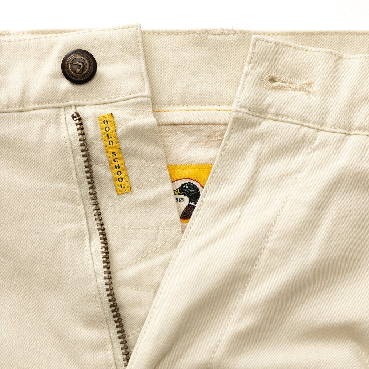 Classic Fit Gold School Chino | Duck Head Duck Head