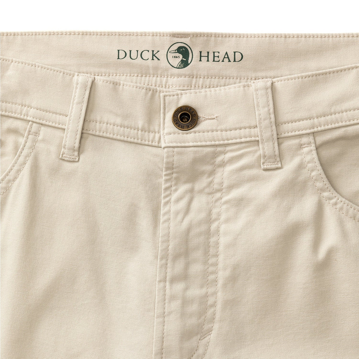Classic Fit Pinpoint Canvas Five-Pocket | Duck Head Duck Head
