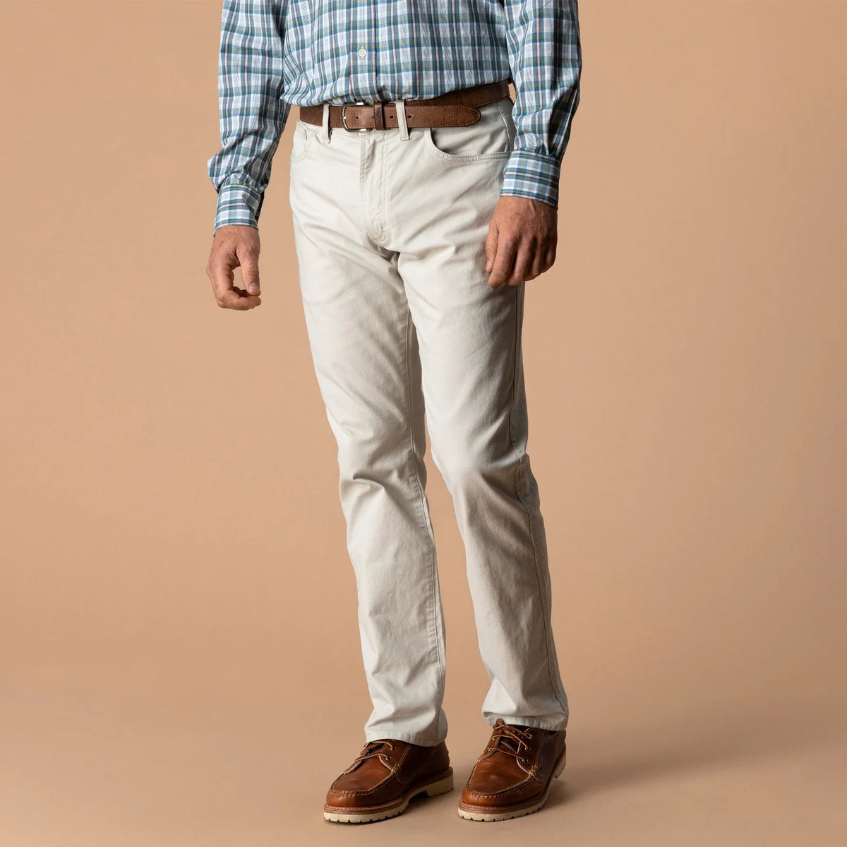 Classic Fit Pinpoint Canvas Five-Pocket | Duck Head Duck Head