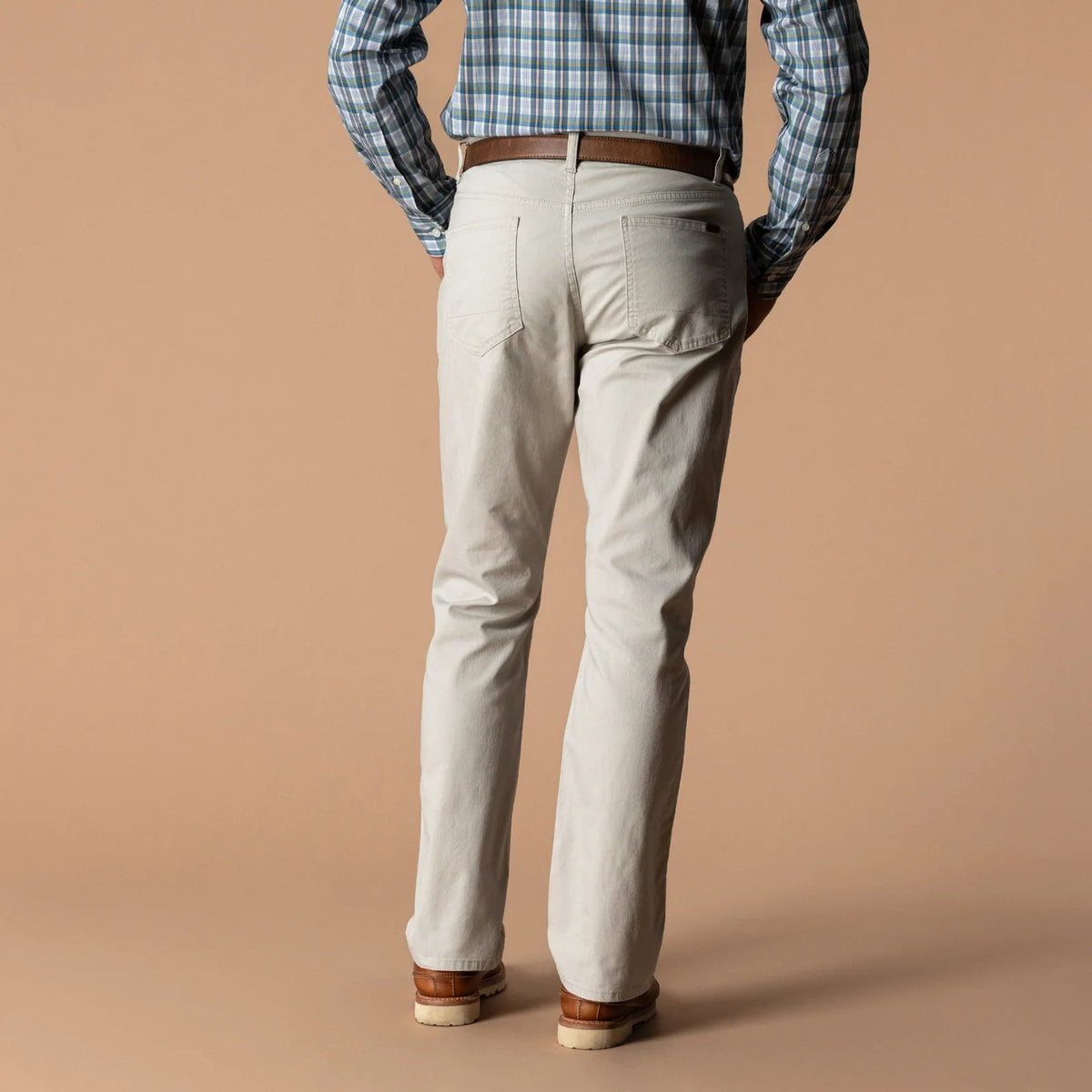 Classic Fit Pinpoint Canvas Five-Pocket | Duck Head Duck Head