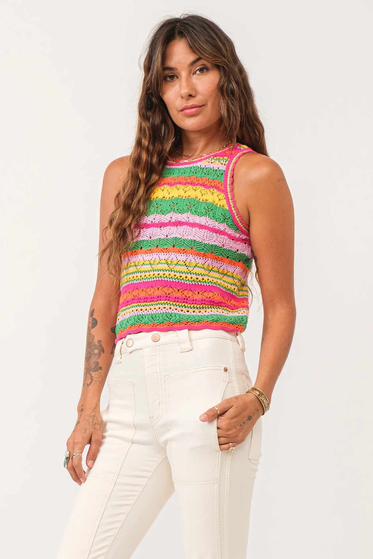 Amora Crochet Tank