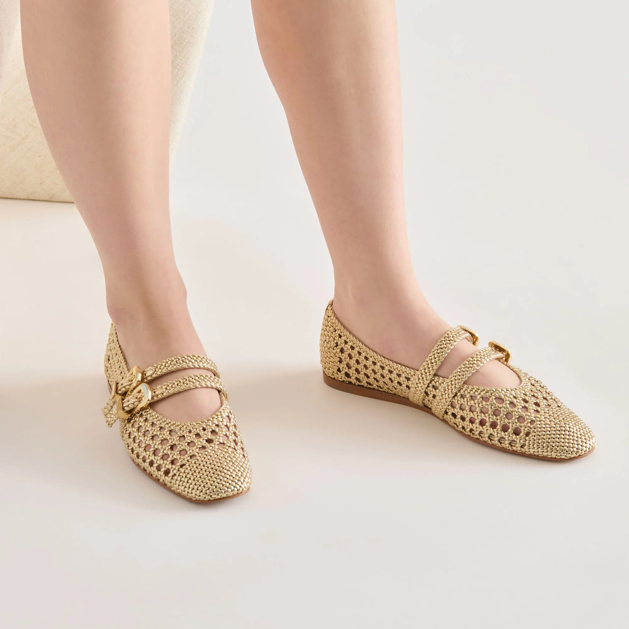 Baylee Woven Ballet Flats Dolce Vita