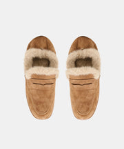 Cloey Plush Suede Loafers Dolce Vita