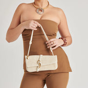 Alice Shoulder Bag Natural Raffia Dolce Vita