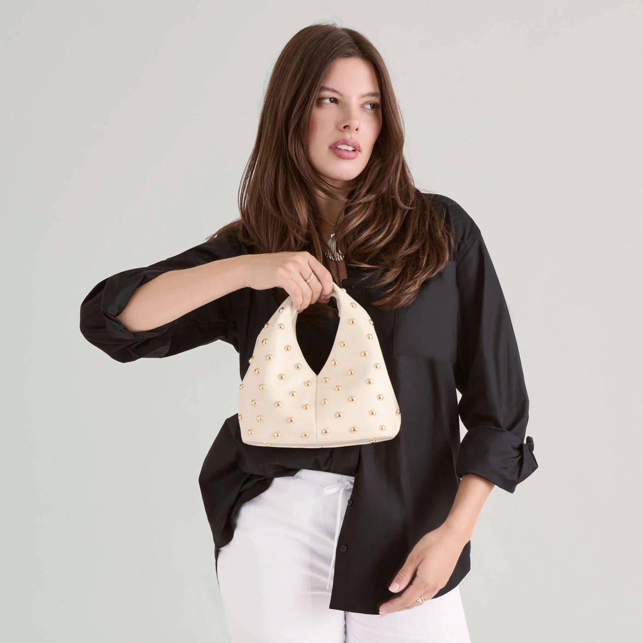 Dahlia Studded Handbag Dolce Vita