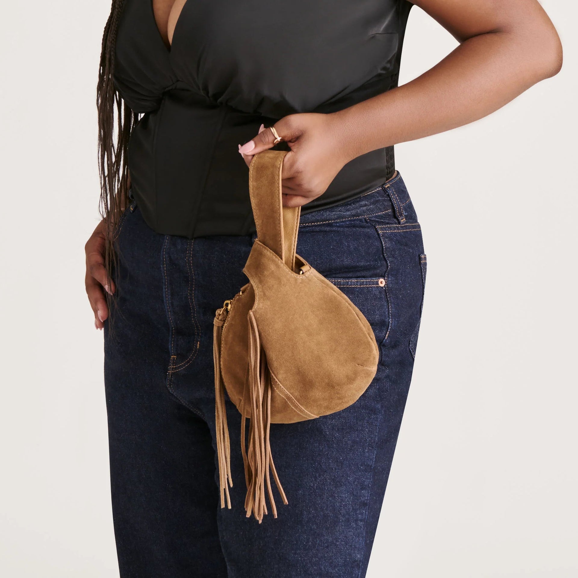 Zury Suede Handbag Dolce Vita