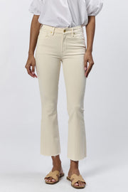 Jeanne Mid Rise Cropped Flare Jeans Dear John