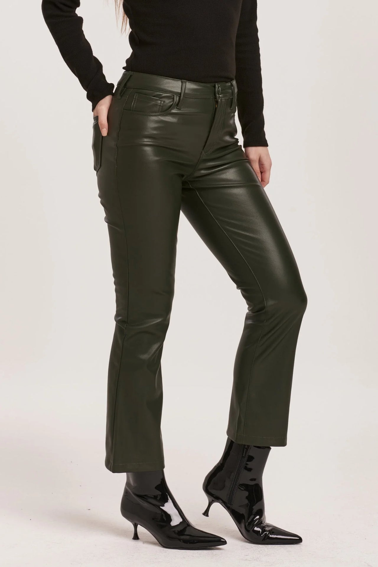 Jeanne Cropped Flare Pants