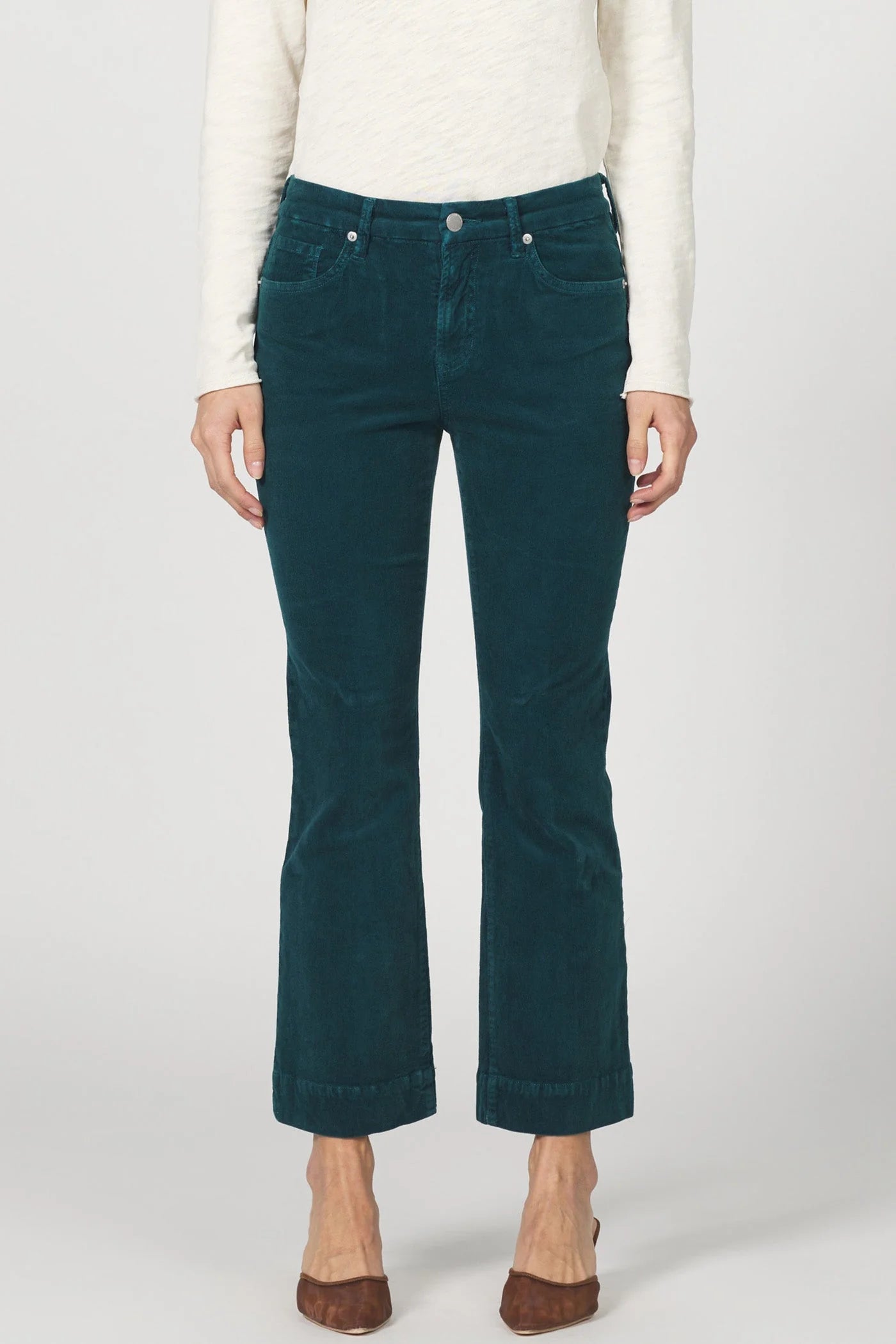 Jeanne Flare Corduroy Pants Dear John