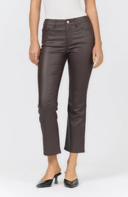 Jeanne Flare Leather Pant Dear John