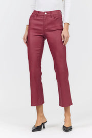 Jeanne Flare Leather Pant Dear John