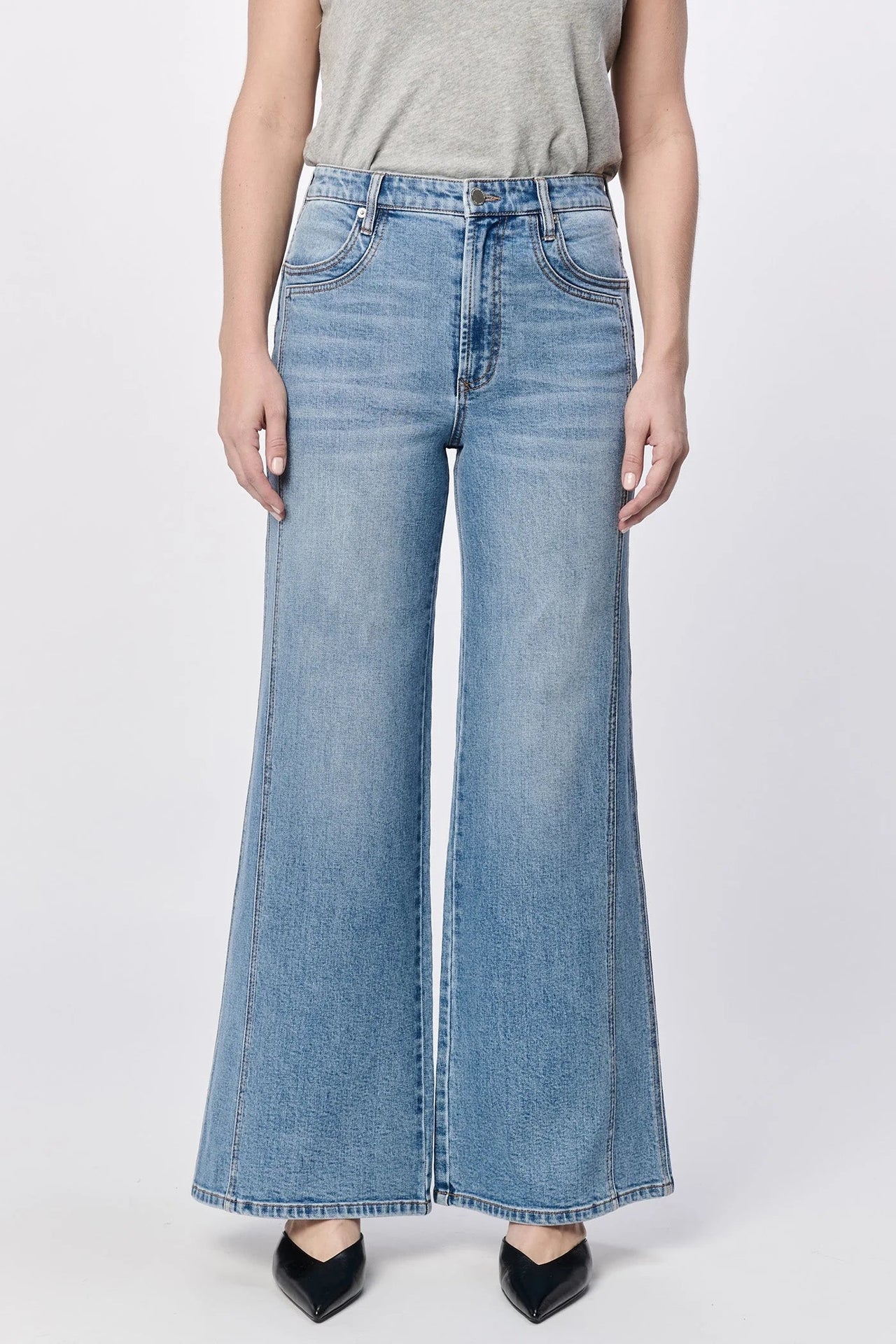 Fiona Wide Leg Jeans Dear John