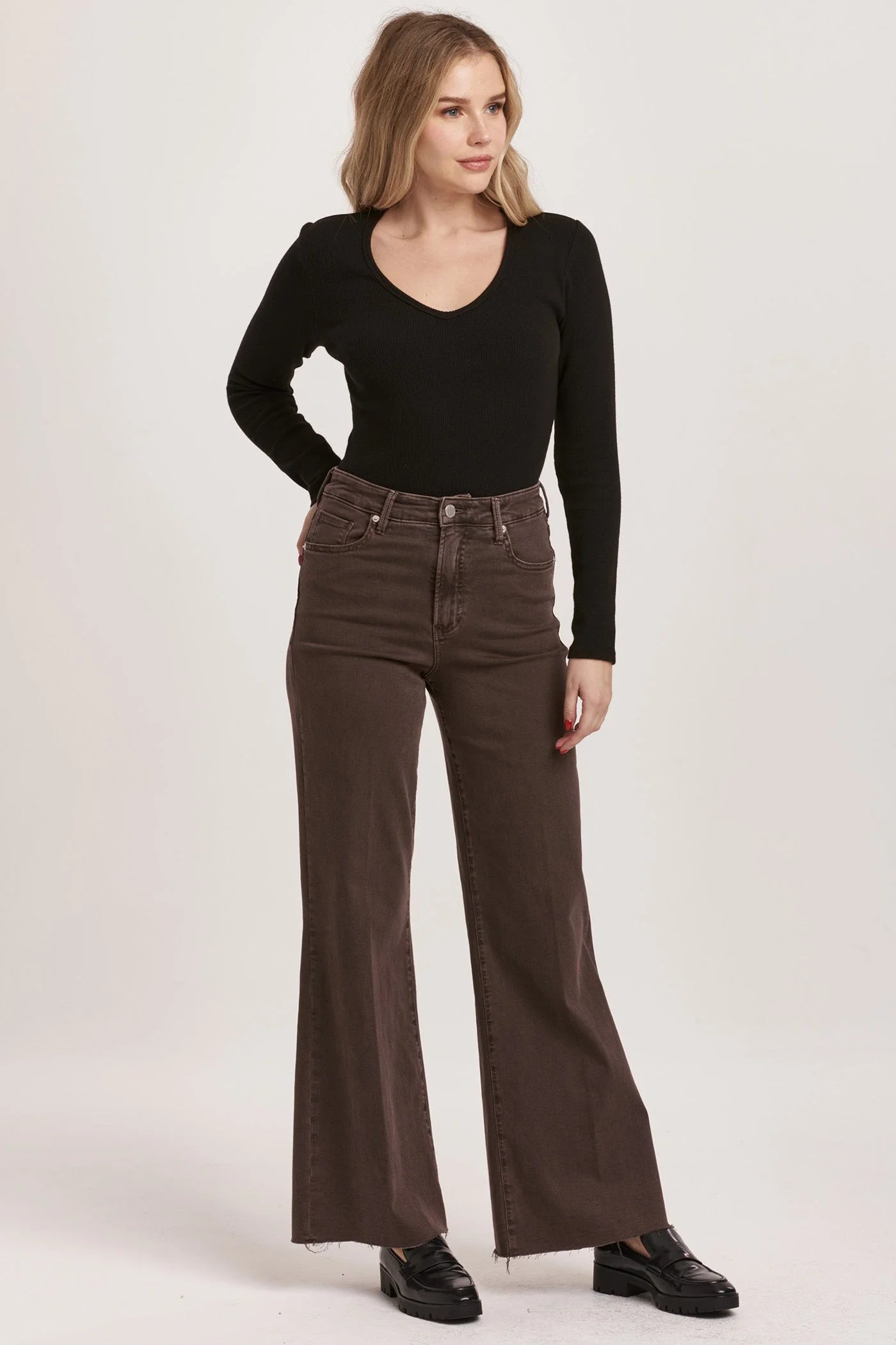 Fiona Wide Leg Jeans Dear John